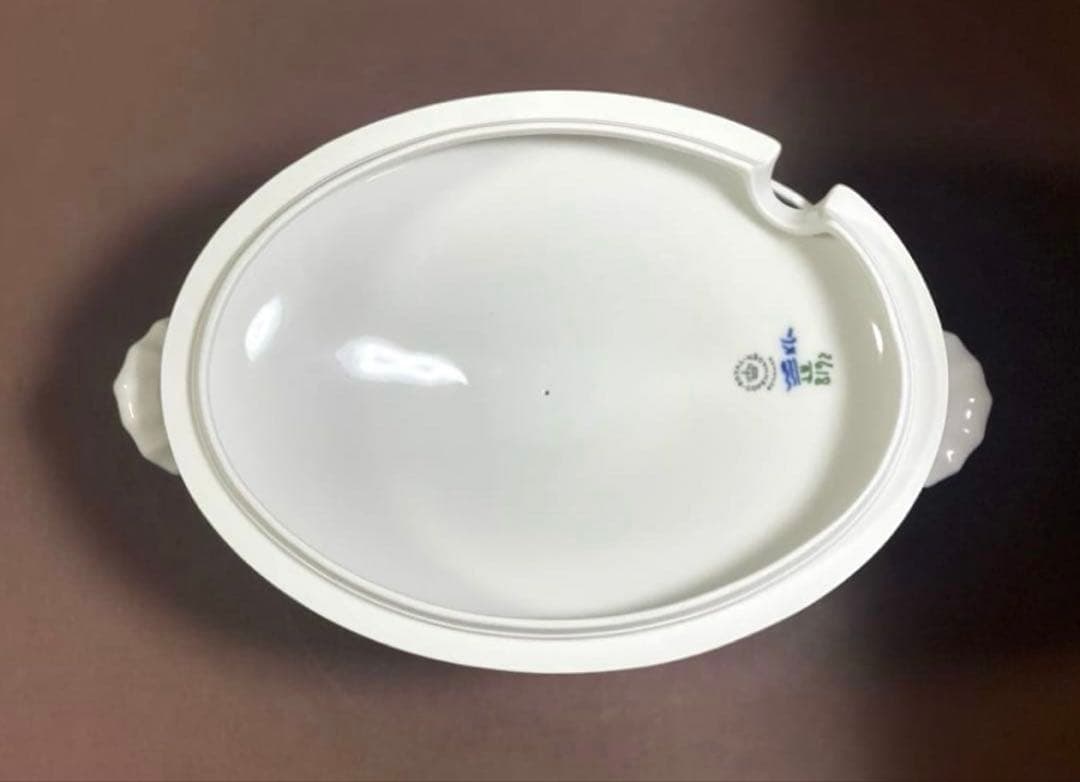 ロイヤルコペンハーゲンブルーフラワープレインスープチューリン大鍋大皿30.5cm
