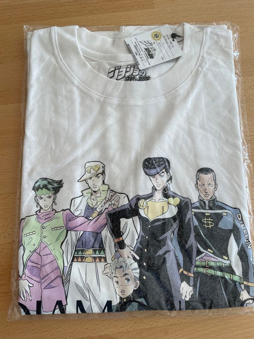 ジョジョの奇妙な冒険　ダイヤモンドは砕けない×Kawasaki コラボTシャツ