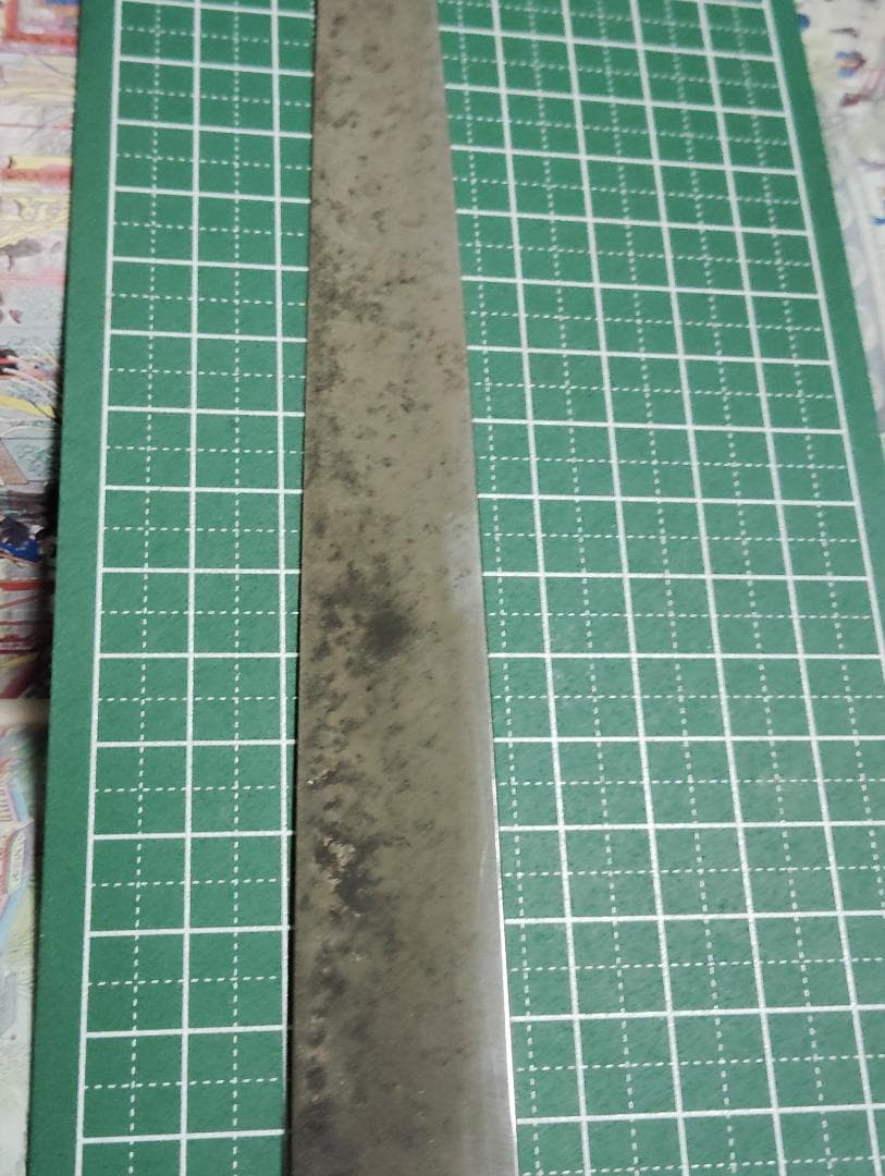 登録正本柳刃包丁木製ハンドル約刃渡り２２ｃｍ程度