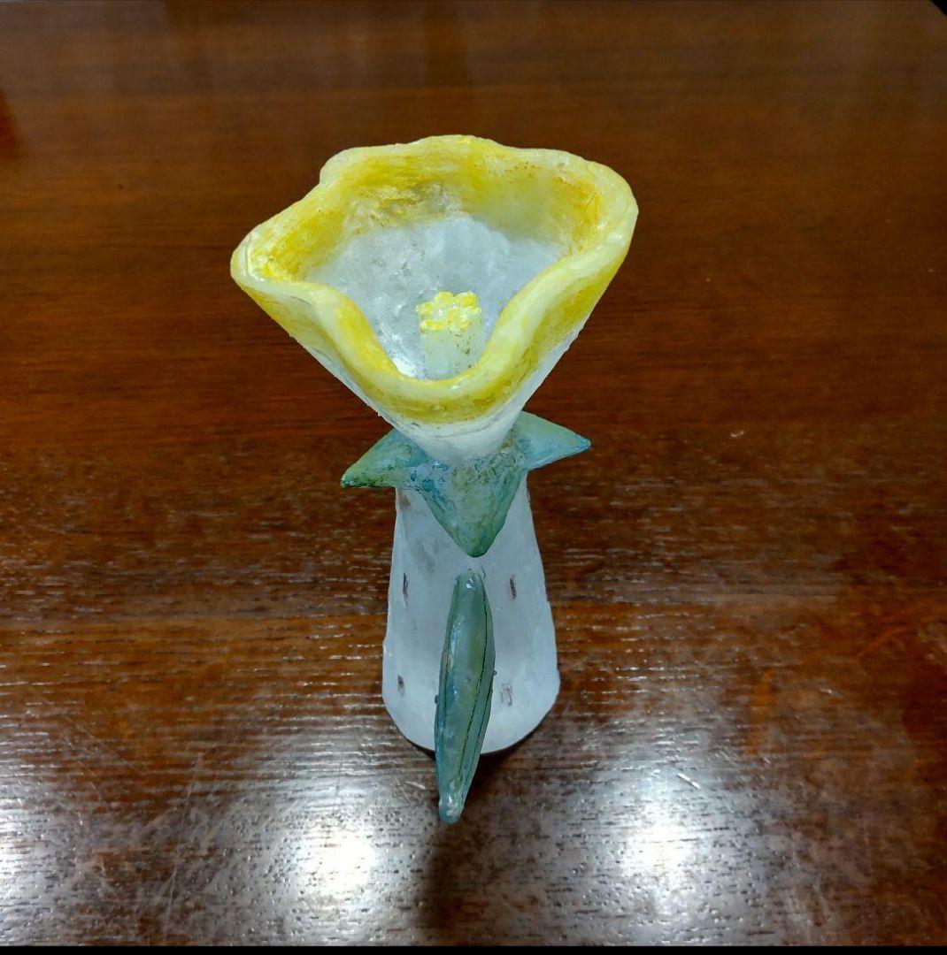 安達知江　お花のオブジェ