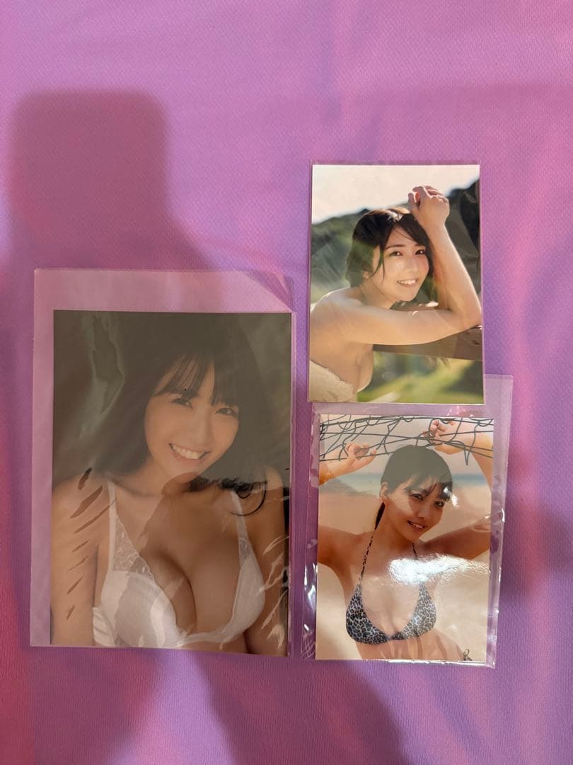 【木曜まで特価】天羽希純 ブロマイド ポストカード 一部直筆サインあり