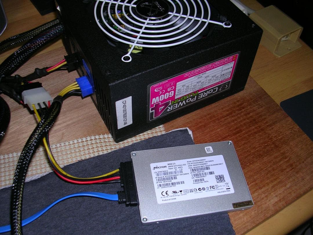 【ゲーミング入門機】i7-3770+Antec静音ケース+600W電源プラグイン