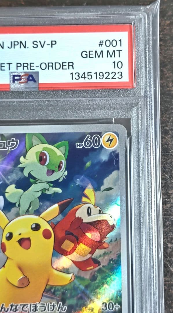 【早い者勝ち】2022 ピカチュウ みんなでぼうけん【PSA10】