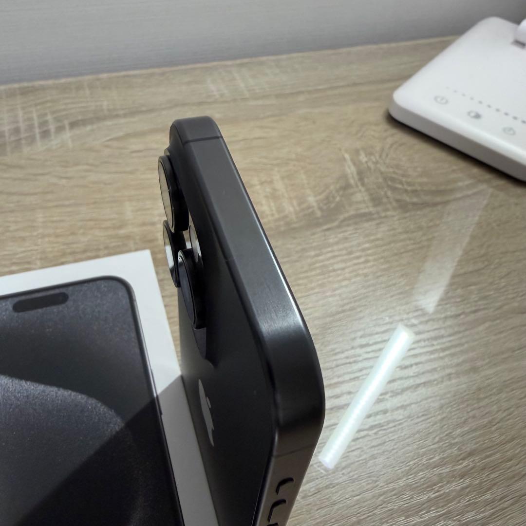 【値下げ中】iPhone15Pro 128GB ブラックチタニウム