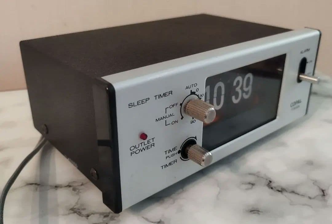 COPAL パタパタ時計 昭和レトロ MG-11 オーディオタイマー