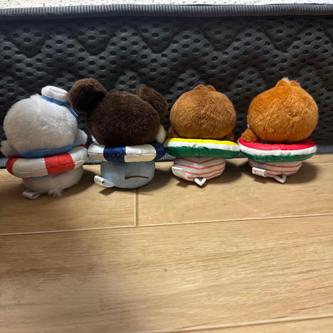 ディズニーストア　うるぽちゃちゃん　夏衣装　ミッキー　ドナルド　チップ　デール