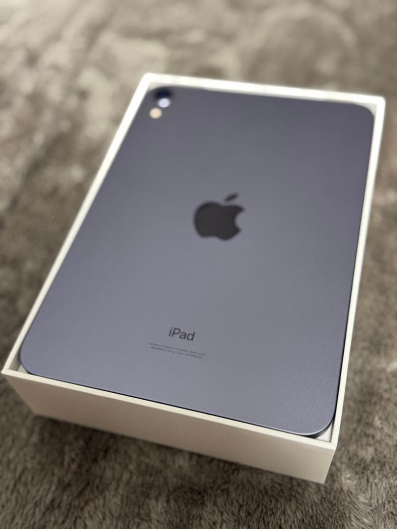 Apple iPad mini (第6世代) パープル 本体