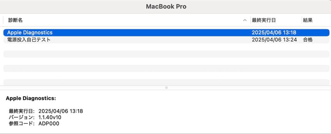 ジャンク 16\" MacBook Pro 2019 64GB/2TB US-KB