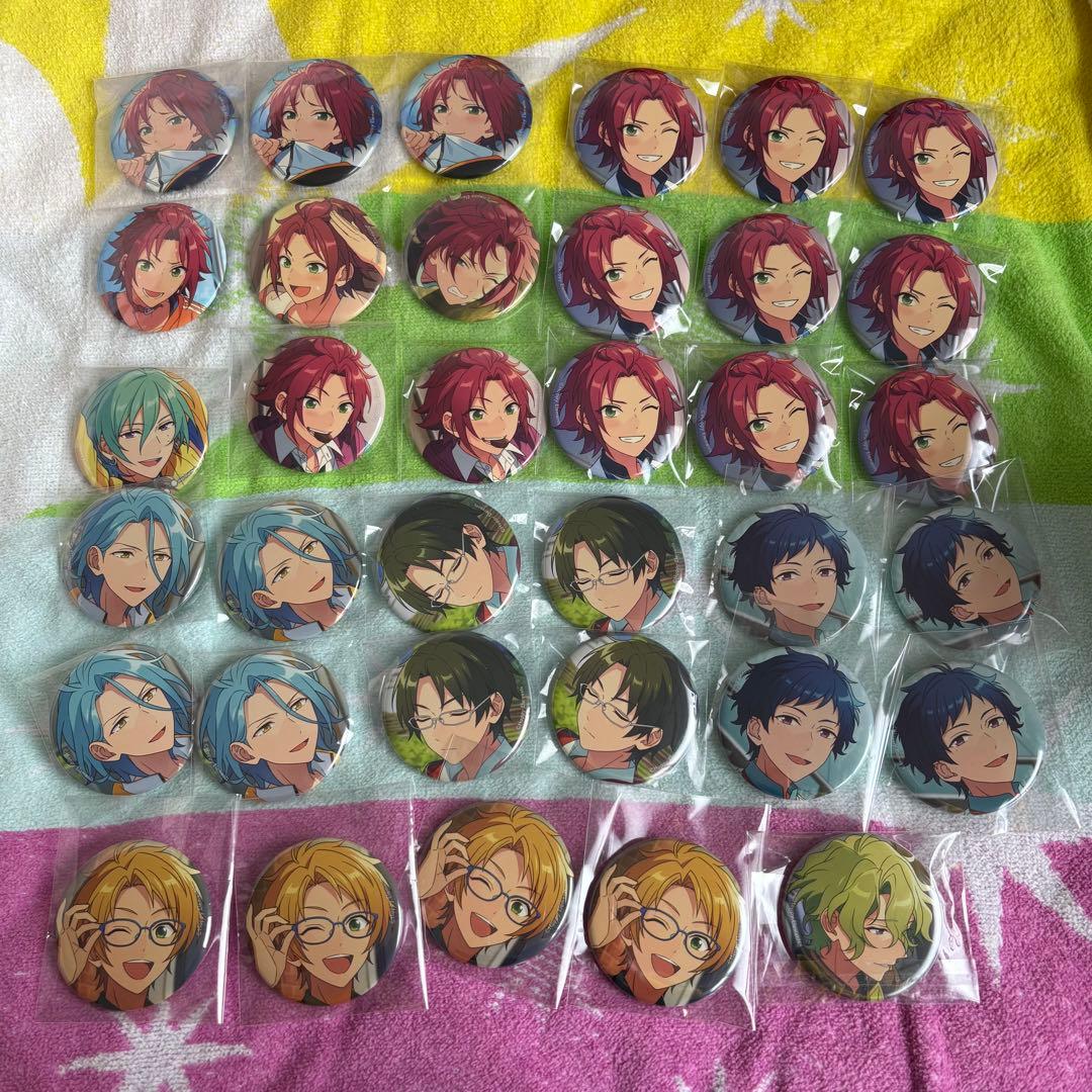 衣更真緒　あんスタ　缶バッジ　クリアカード