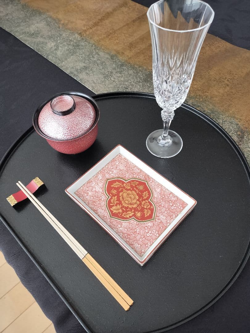 ひな祭り‼️取り皿５枚　漆器お椀５客