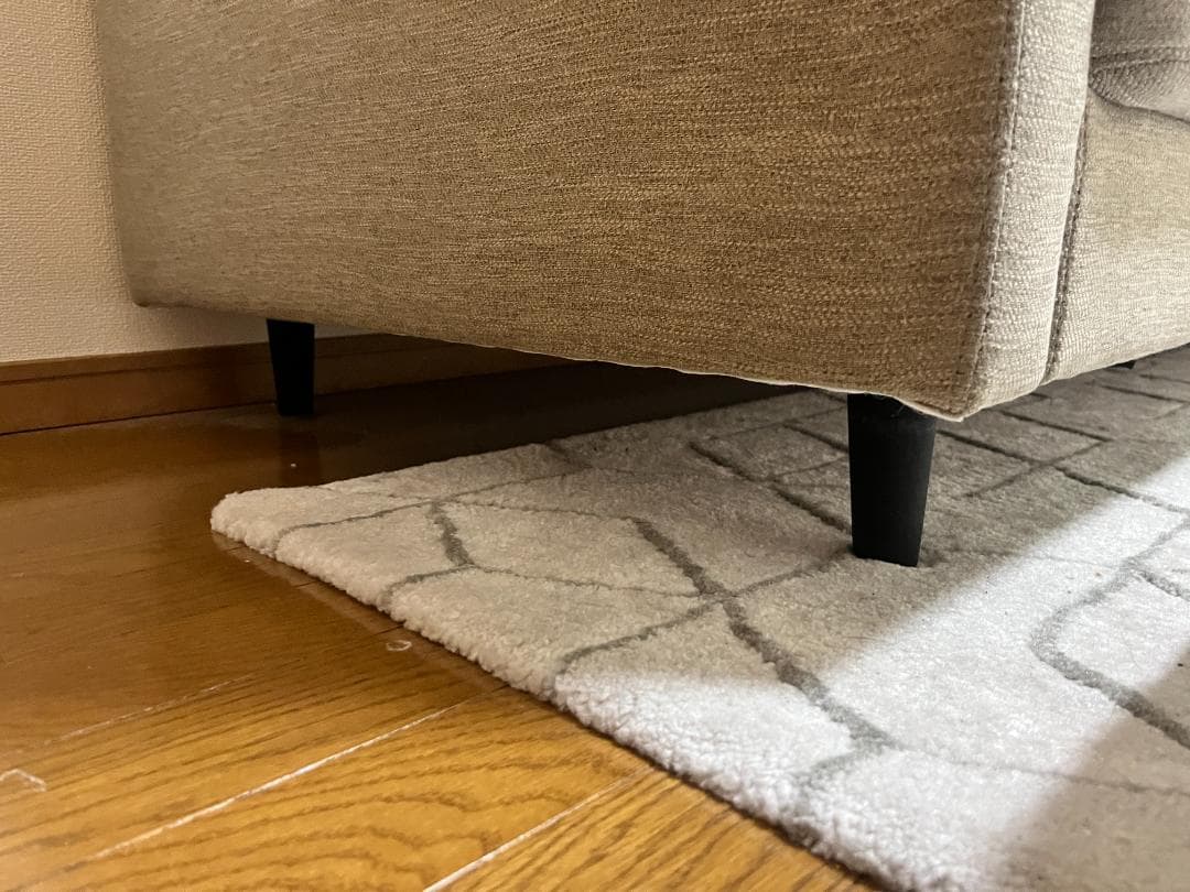 定価6.5万｜ニトリ 3人掛けソファ CA10｜ベージュ（グレージュ）