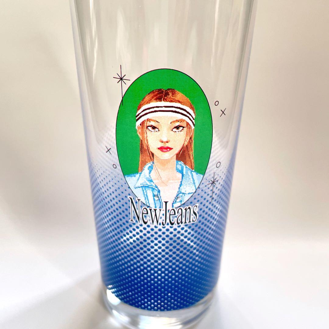 NewJeans NJ GLASS HAERIN ヘリン グラス コップ 未使用