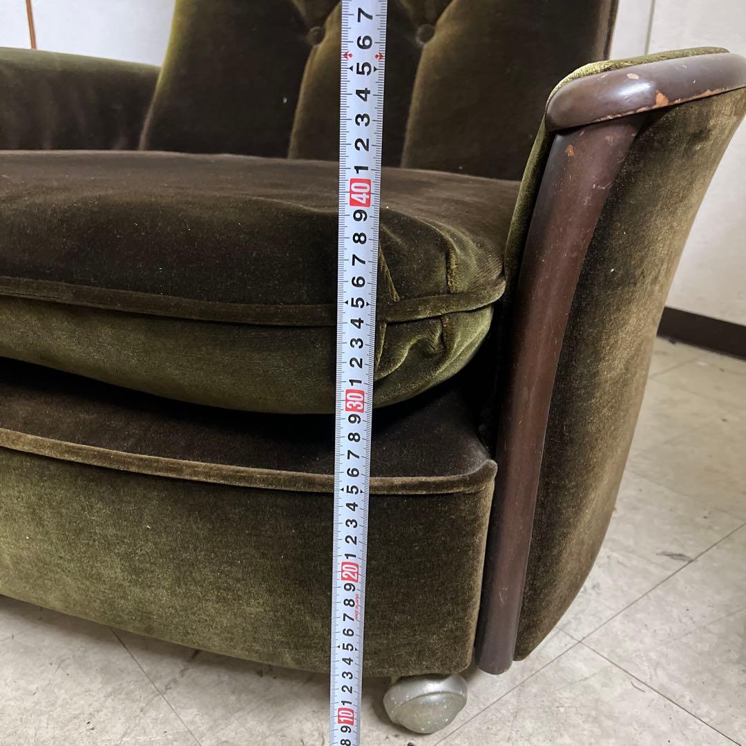 70’s ヴィンテージ アームソファ　アンティーク　ミッドセンチュリー　昭和