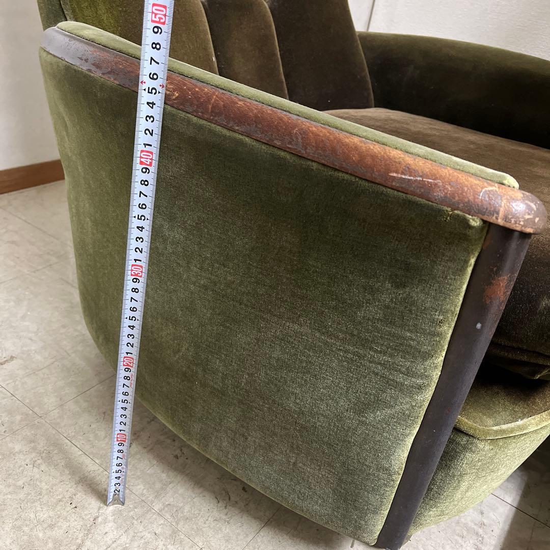 70’s ヴィンテージ アームソファ　アンティーク　ミッドセンチュリー　昭和