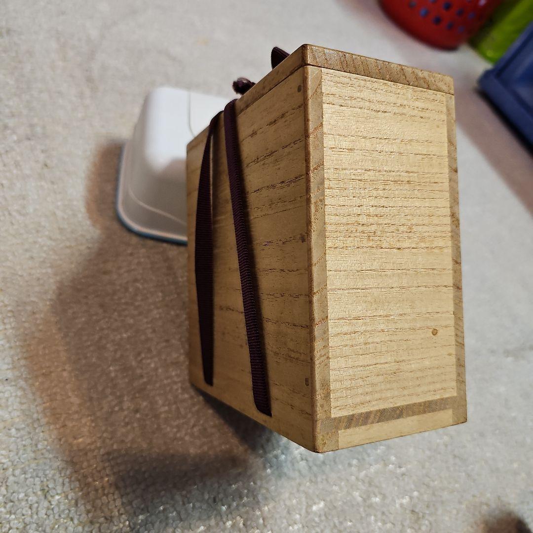 笹田有祥（ささだ ありしょう）肩衝茶入 仕覆替え有り 共箱