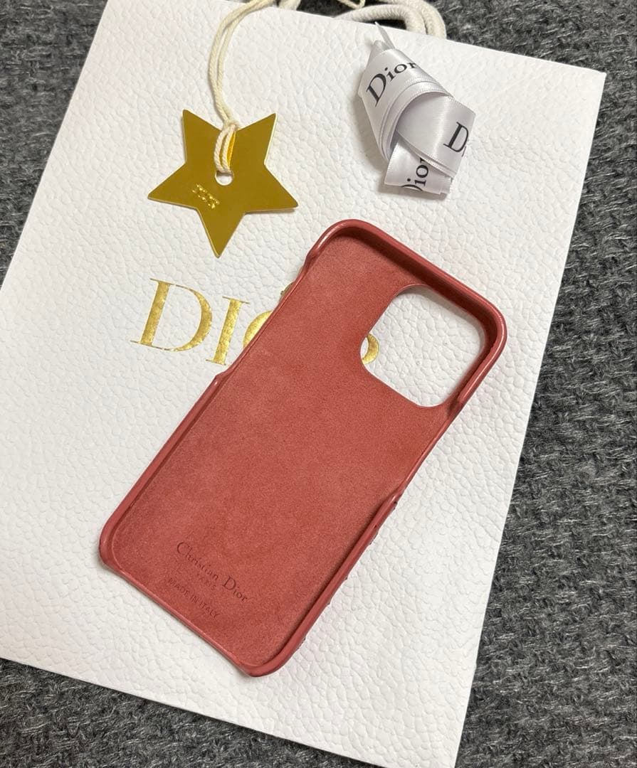 DIOR iPhoneケース 13pro ピンク
