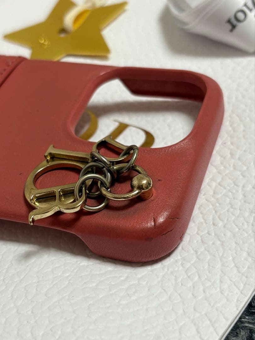 DIOR iPhoneケース 13pro ピンク