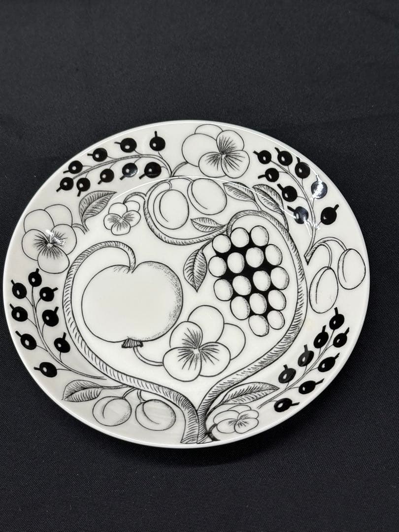 【USED美品】旧ロゴ　ARABIA パラティッシ　ブラック　2P