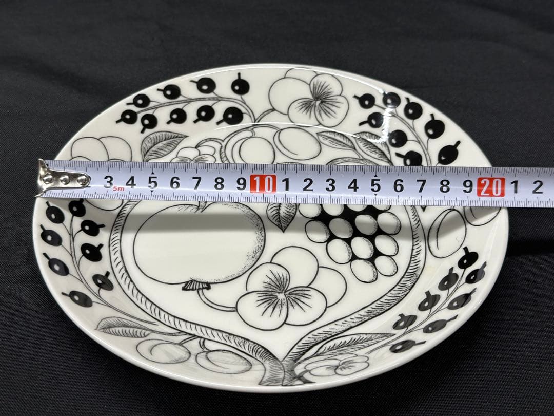 【USED美品】旧ロゴ　ARABIA パラティッシ　ブラック　2P