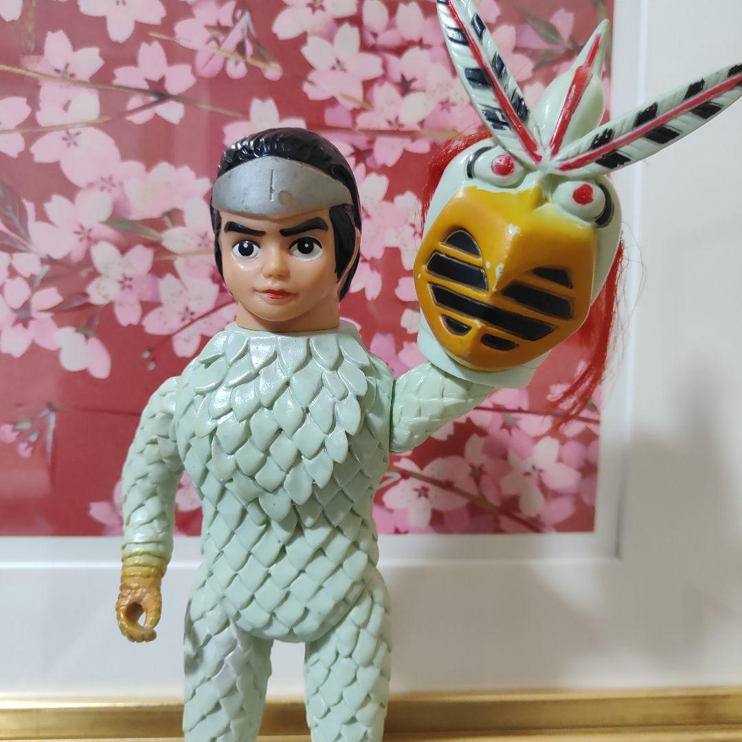 当時物　バンダイ　変身忍者嵐　面取れ