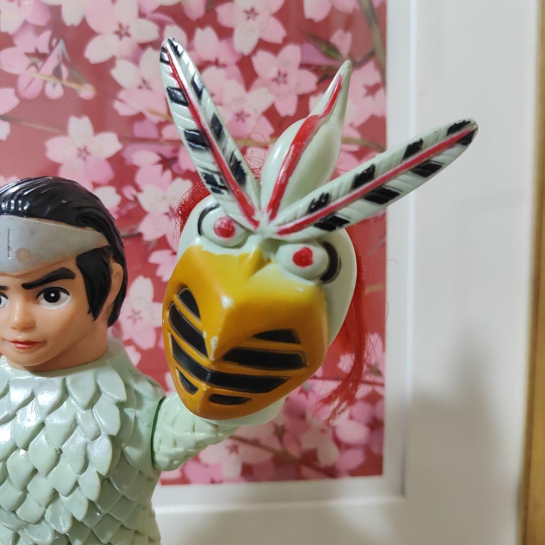 当時物　バンダイ　変身忍者嵐　面取れ
