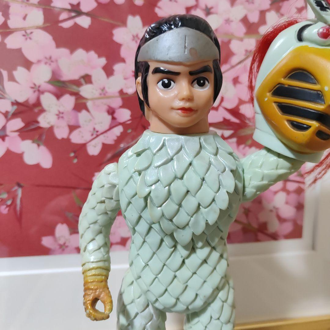 当時物　バンダイ　変身忍者嵐　面取れ