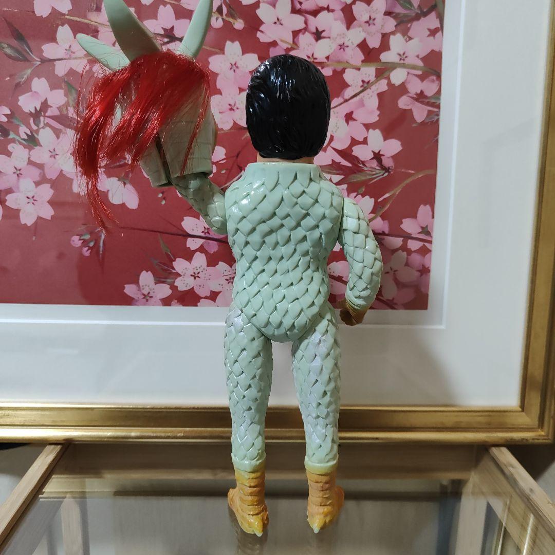 当時物　バンダイ　変身忍者嵐　面取れ