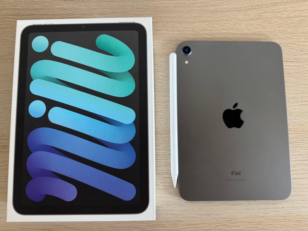 【美品】iPad mini 第6世代 64GB WiFi モデル ペン付き