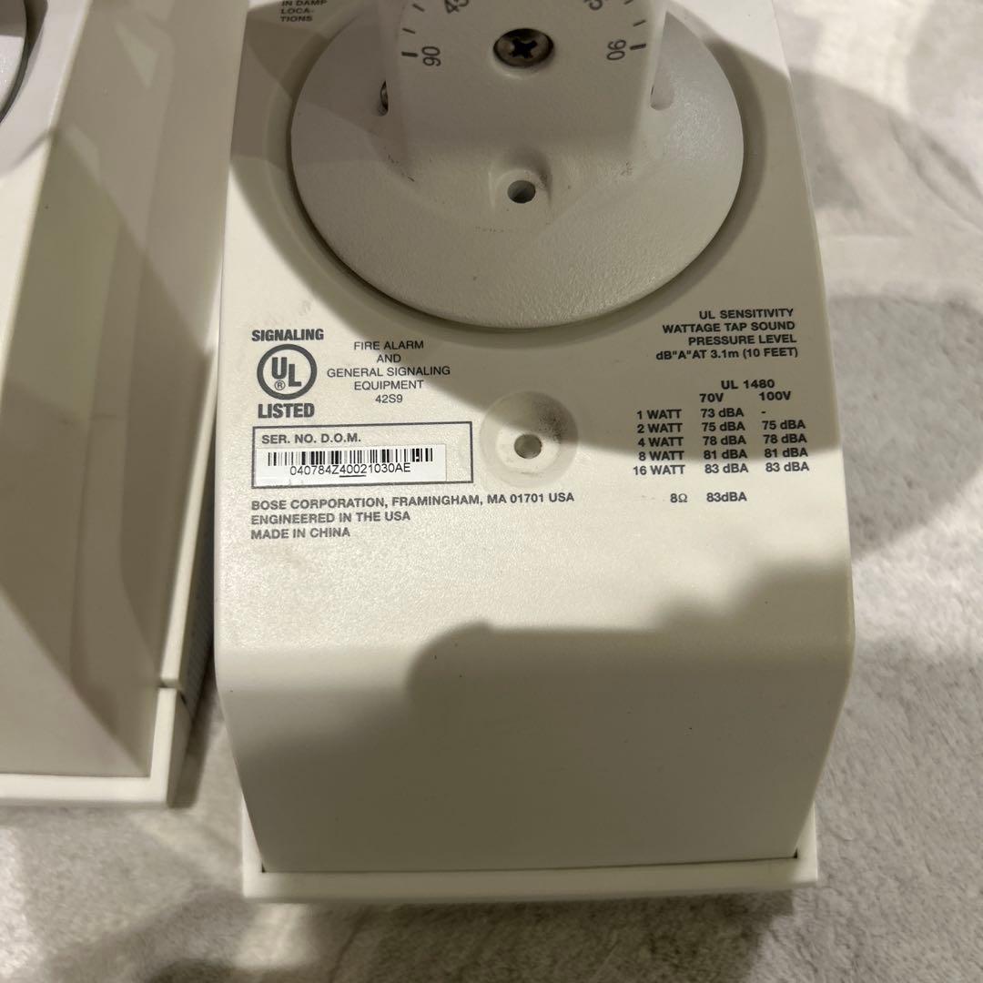 BOSE DS16S スピーカー 2台セット 天井固定ブラケット付き