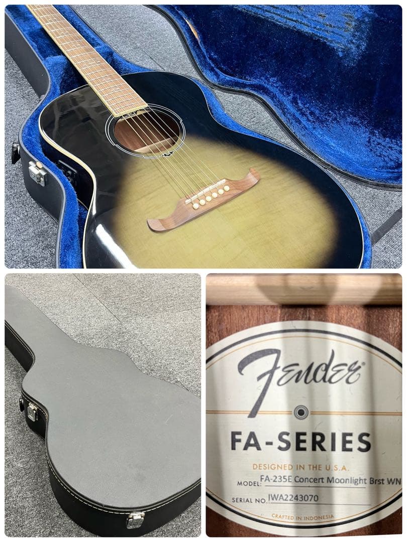 【11819】fender FA-235E Concert Moonlight