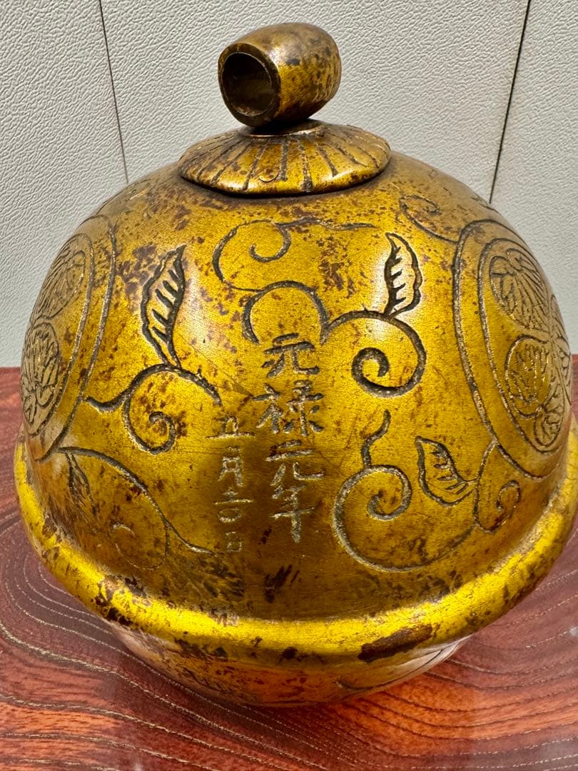 仏教美術 東照宮 大鈴 徳川家家紋 三つ葉葵紋