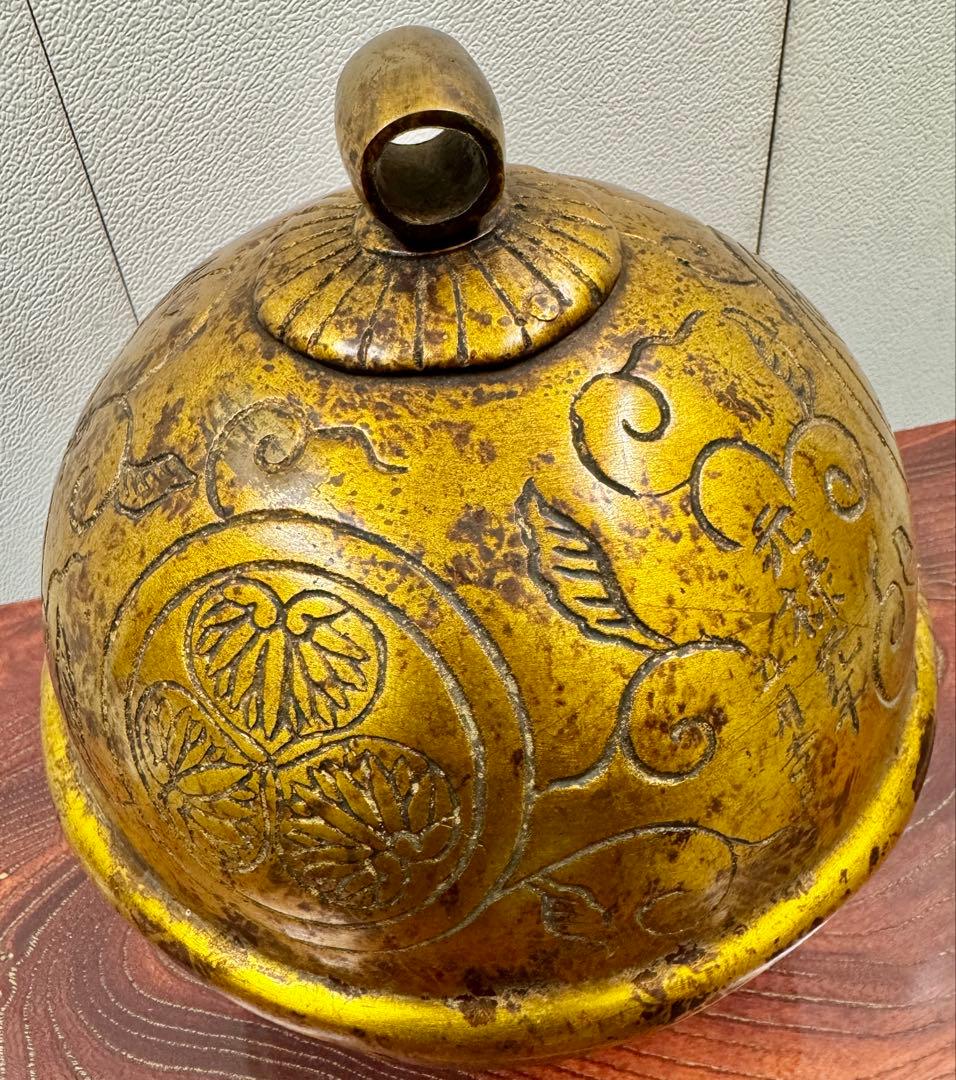 仏教美術 東照宮 大鈴 徳川家家紋 三つ葉葵紋