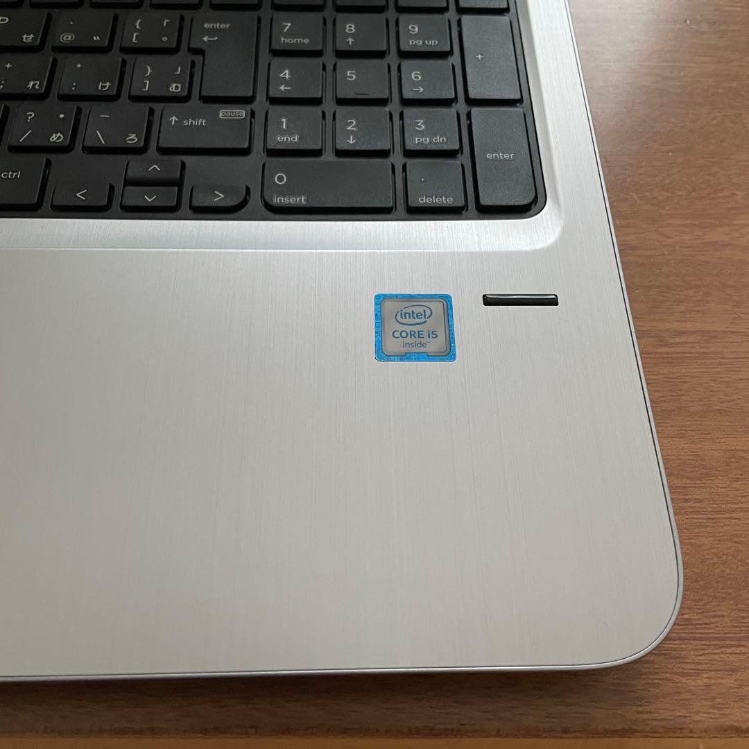Windowsノート本体 HP ProBook 450 G3 SSD 8GB Win10Pro