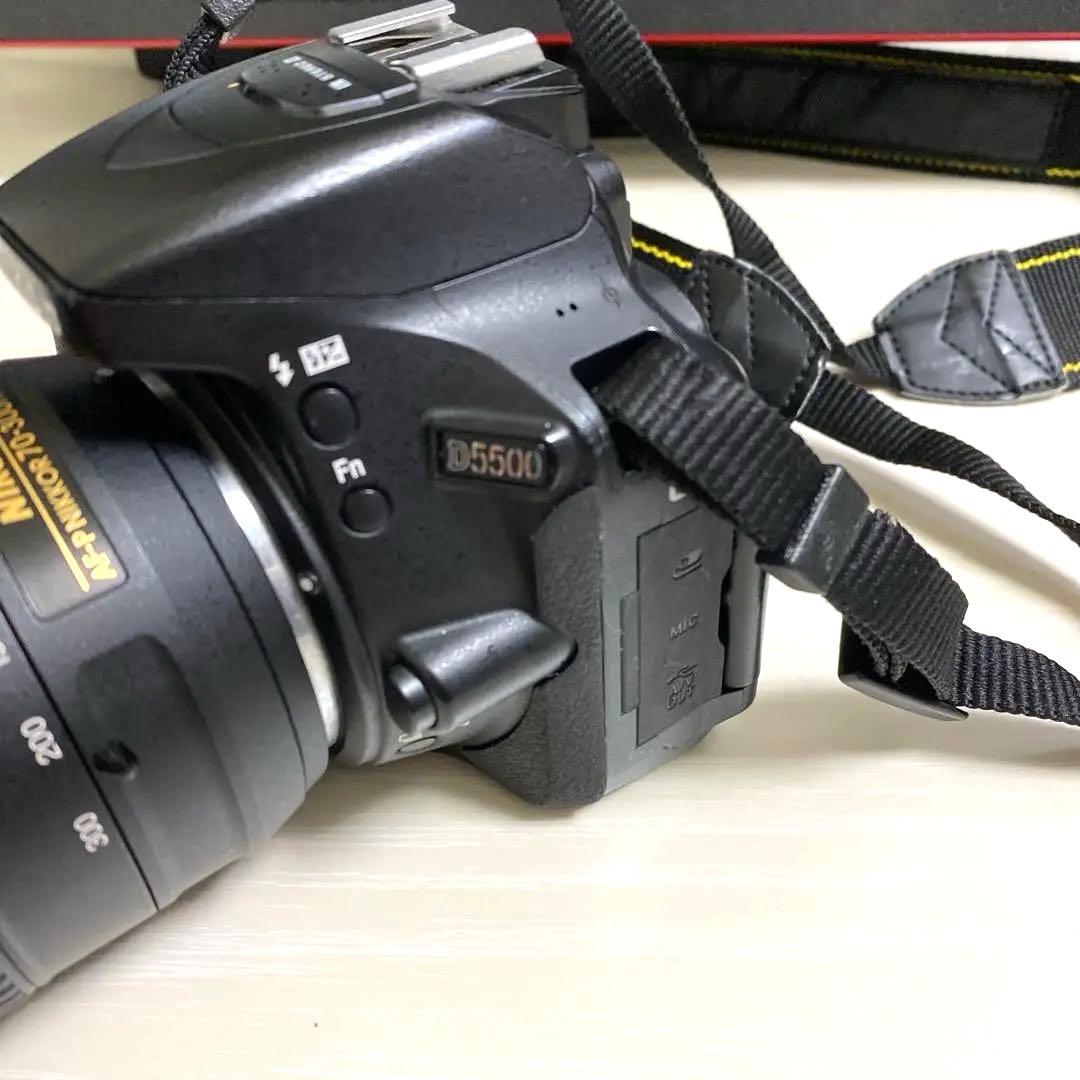 Nikon D5500 一眼レフ AF-ＰNIKKOR 70-300mmセット