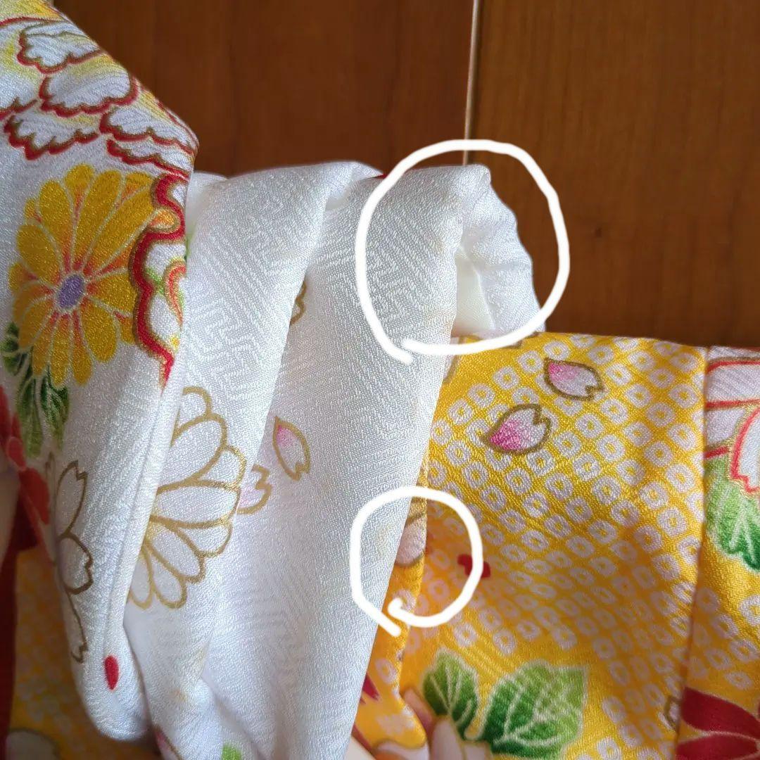 七五三用伝統着物 花柄