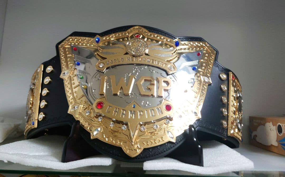 本日限定価格)IWGP世界ヘビー級王座のチャンピオンベルト　新日本プロレス公式