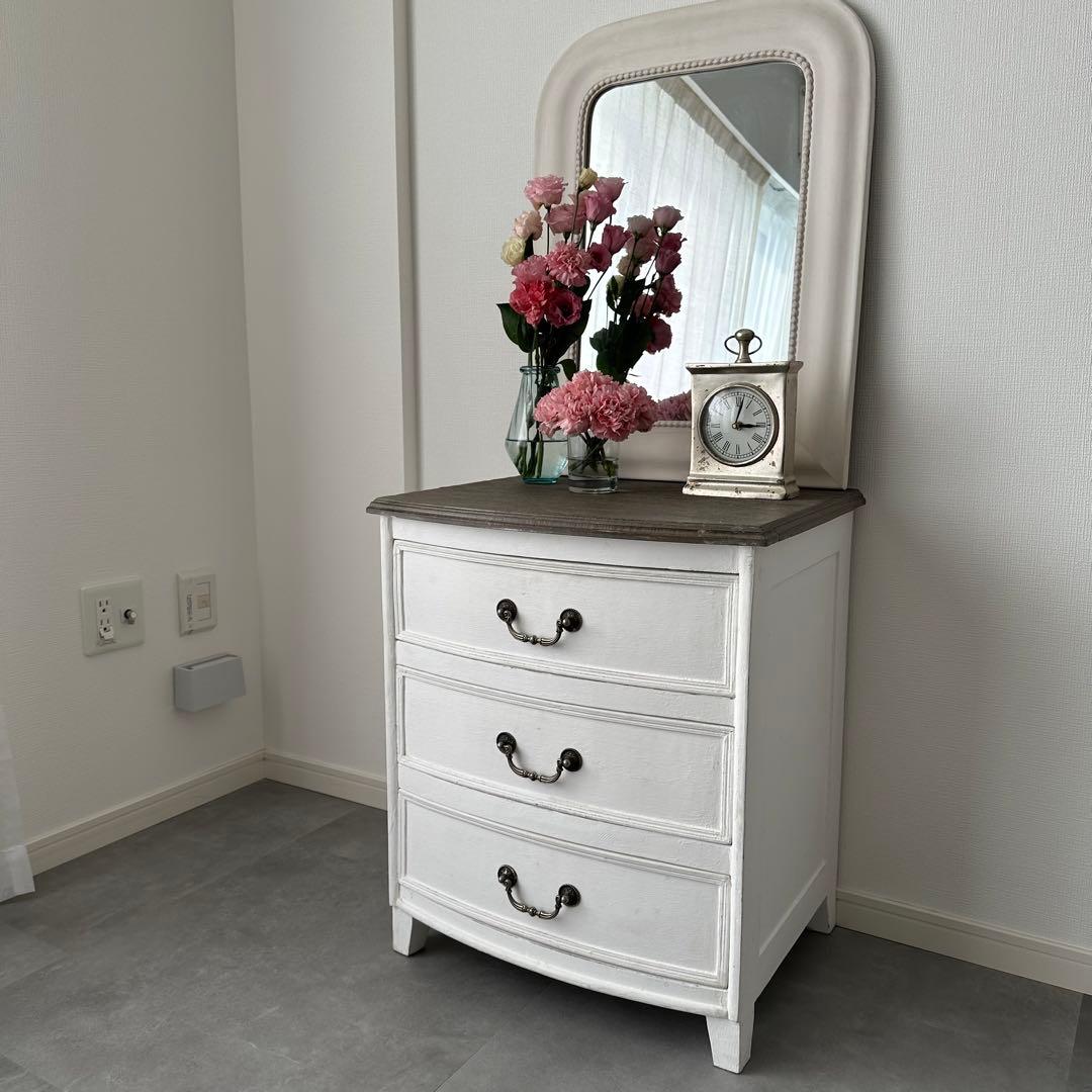 最終サラグレース フランス ブランディボアール チェスト サイドボード シェルフ