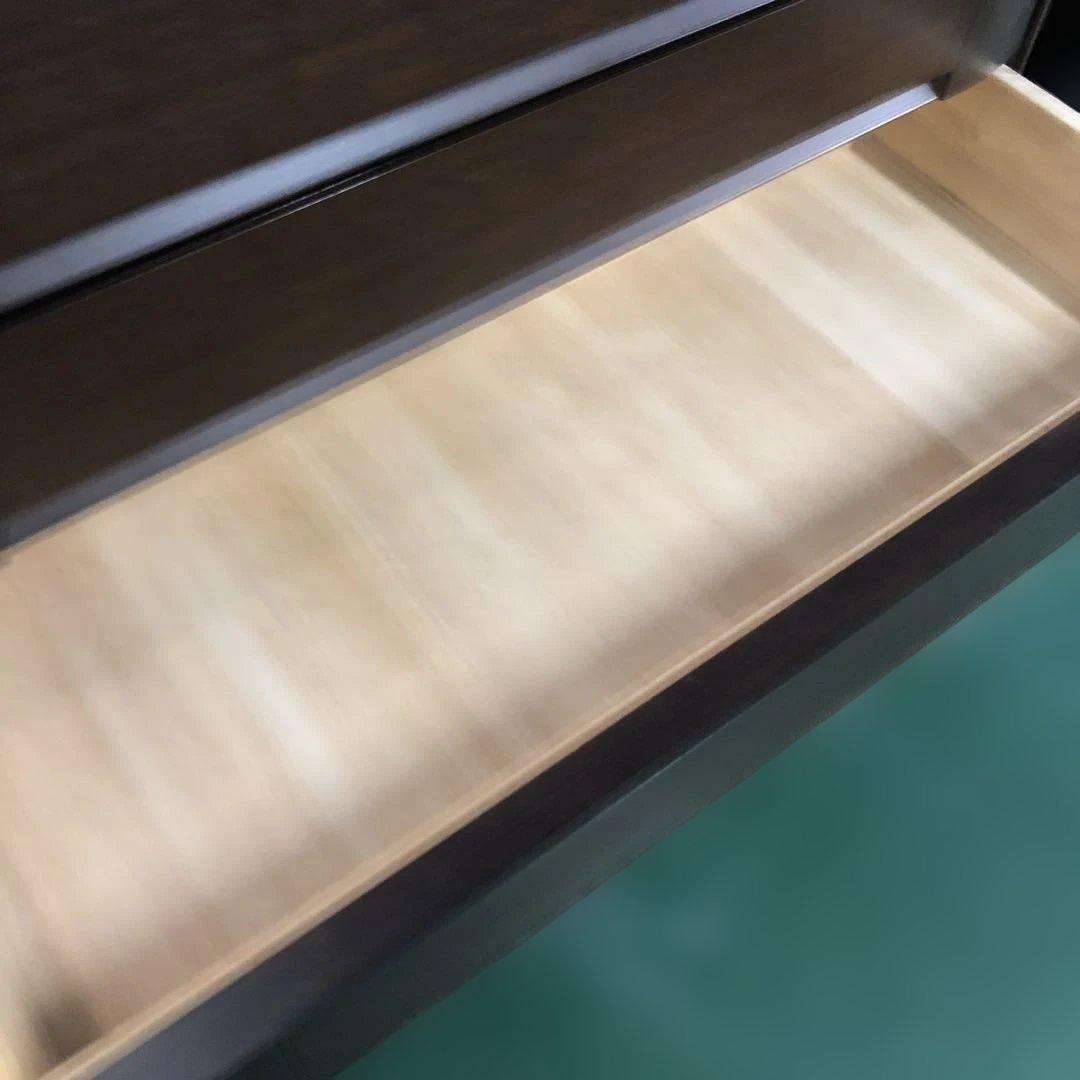 府中家具 チェスト 8段 天然木 タンス ウレタン樹脂塗装