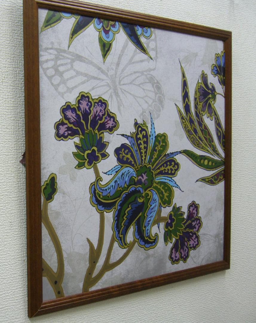 絵画 作者名 グレイ・ジャス 複製画 題名 フローラル パターン