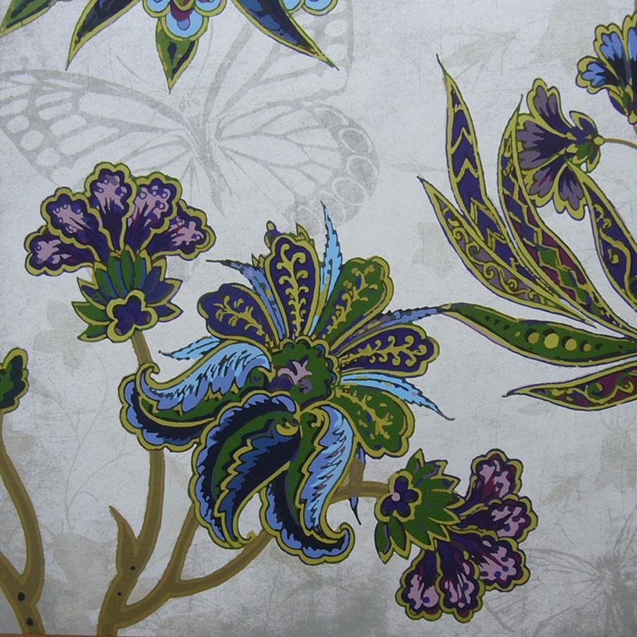 絵画 作者名 グレイ・ジャス 複製画 題名 フローラル パターン