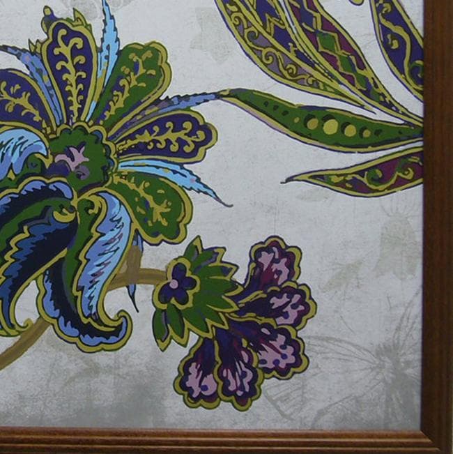 絵画 作者名 グレイ・ジャス 複製画 題名 フローラル パターン