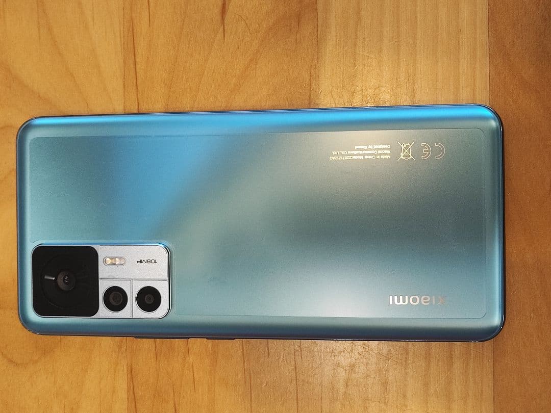 【値下げ】（美品）Xiaomi 12T グローバル版 低頻度使用