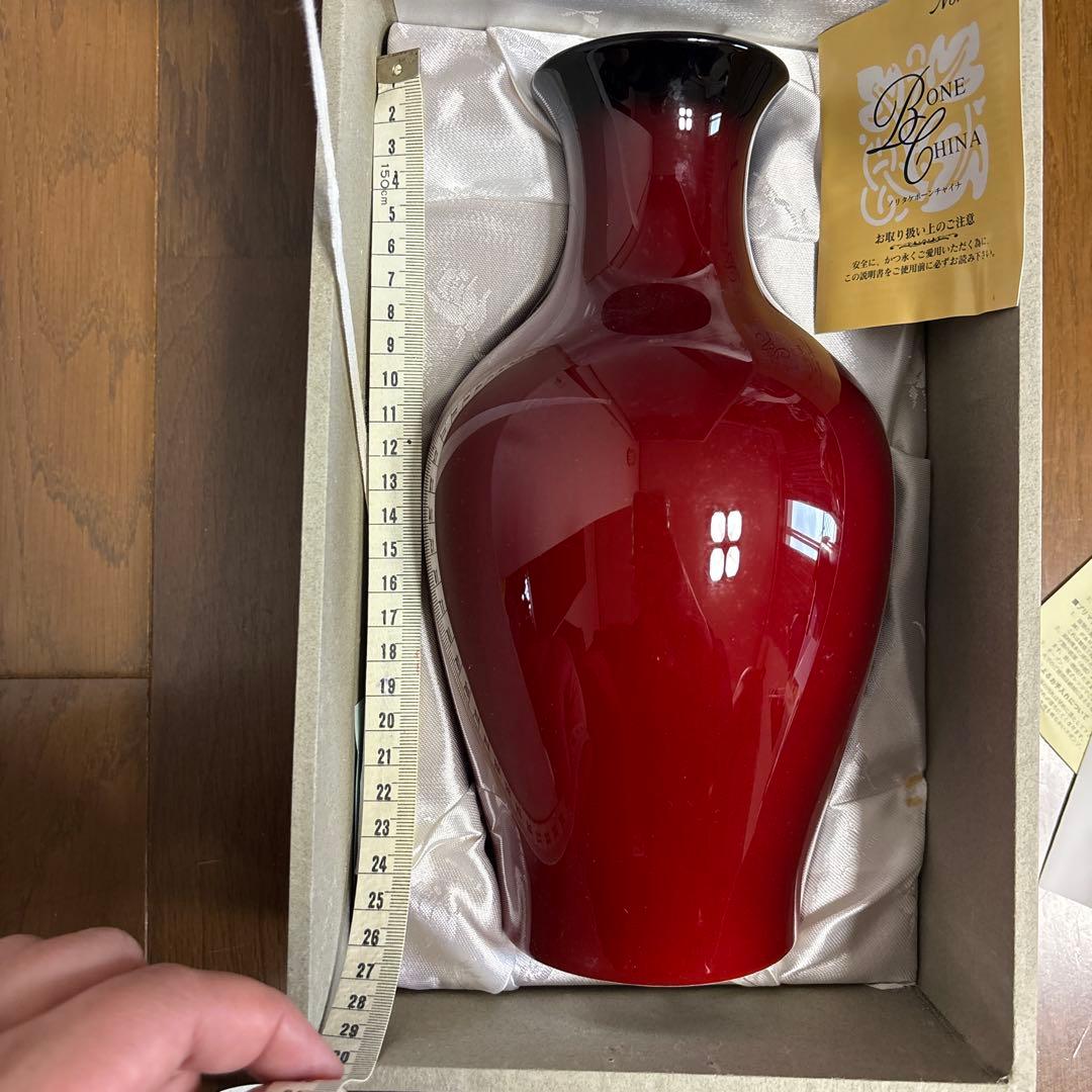 ノリタケ 辰砂 真紅 新品未使用品