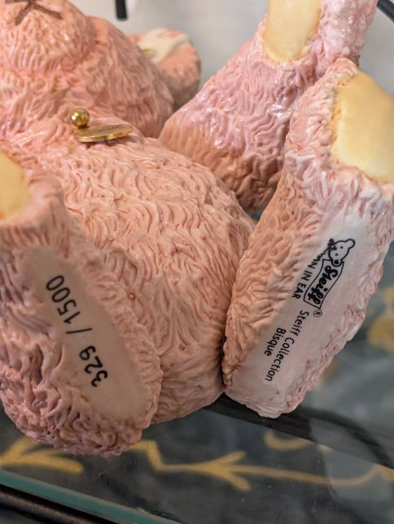 テディベア ペア ビスクドール マサコ＆タロウ 2体セット