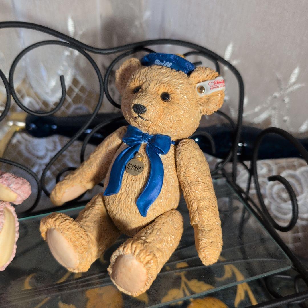 テディベア ペア ビスクドール マサコ＆タロウ 2体セット