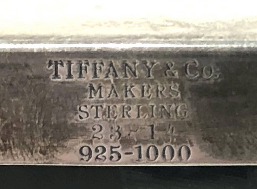 T03/040TIFFANY&COティファニー卓上カレンダーフォトフレーム SV