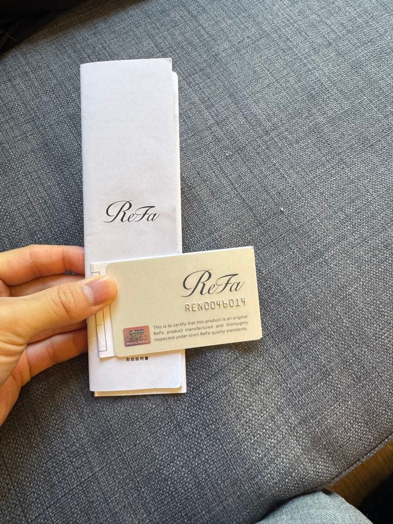 Refa ストレートヘアアイロン　コードレス