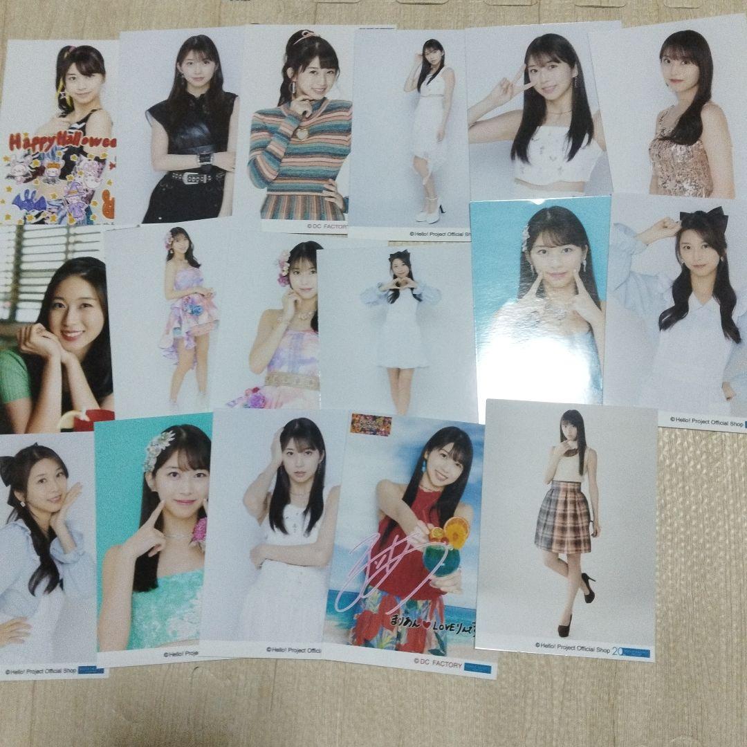 牧野真莉愛　約４８枚写真　ポストカード１０枚