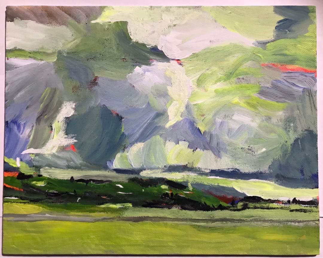 アクリル画 無題 140