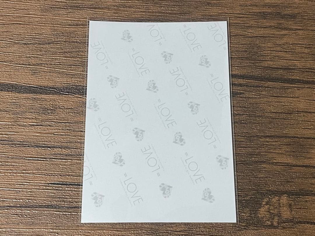 イコラブ 野口衣織 6周年コンサート衣装 生写真 直筆サイン チュウ